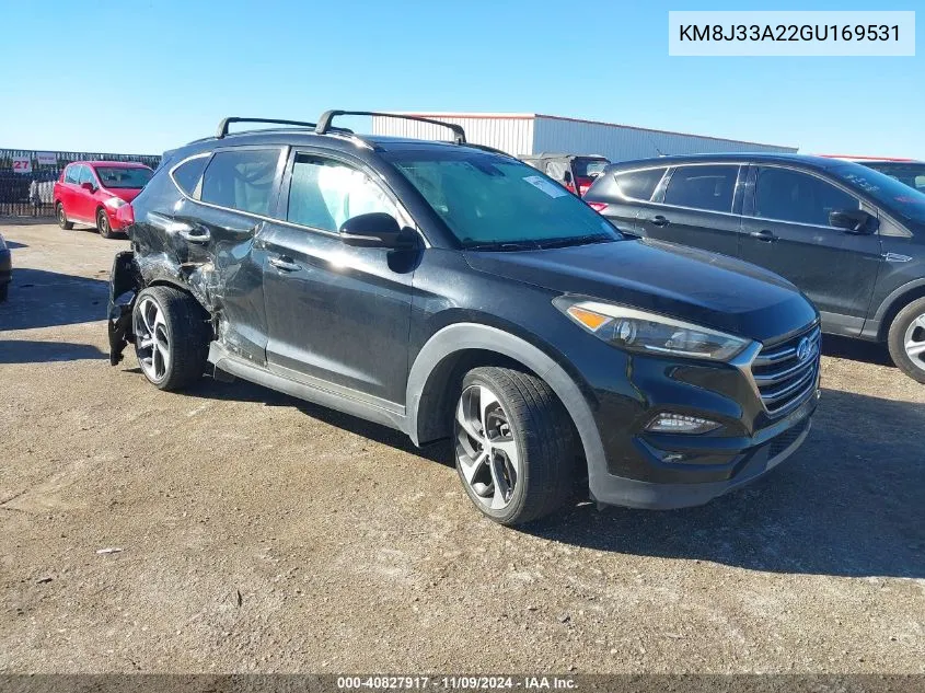 KM8J33A22GU169531 2016 Hyundai Tucson Limited