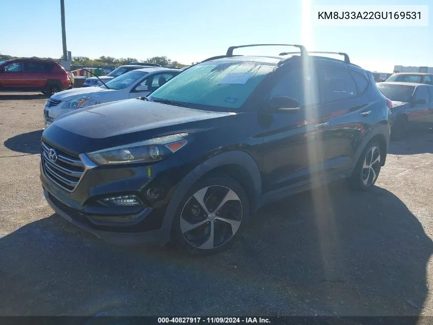 KM8J33A22GU169531 2016 Hyundai Tucson Limited