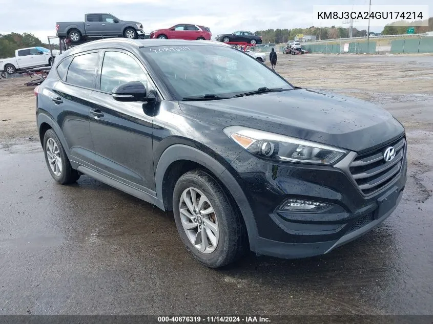 2016 Hyundai Tucson Eco VIN: KM8J3CA24GU174214 Lot: 40876319