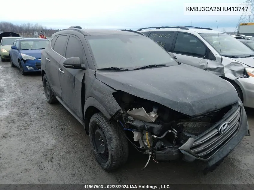 KM8J3CA26HU413747 2017 Hyundai Tucson