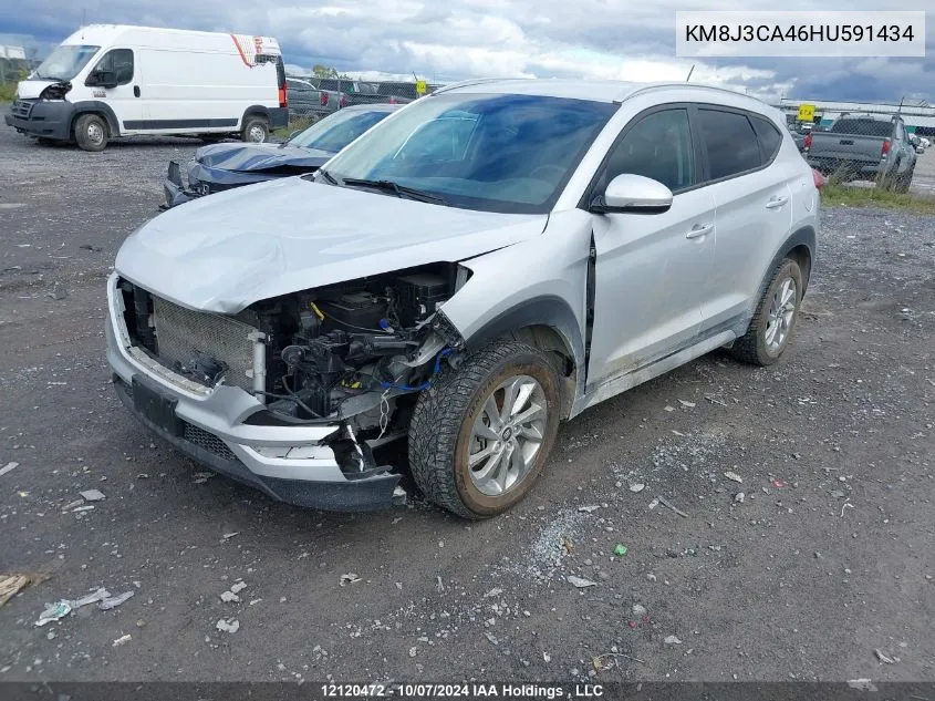 KM8J3CA46HU591434 2017 Hyundai Tucson Limited/Sport And Eco/Se