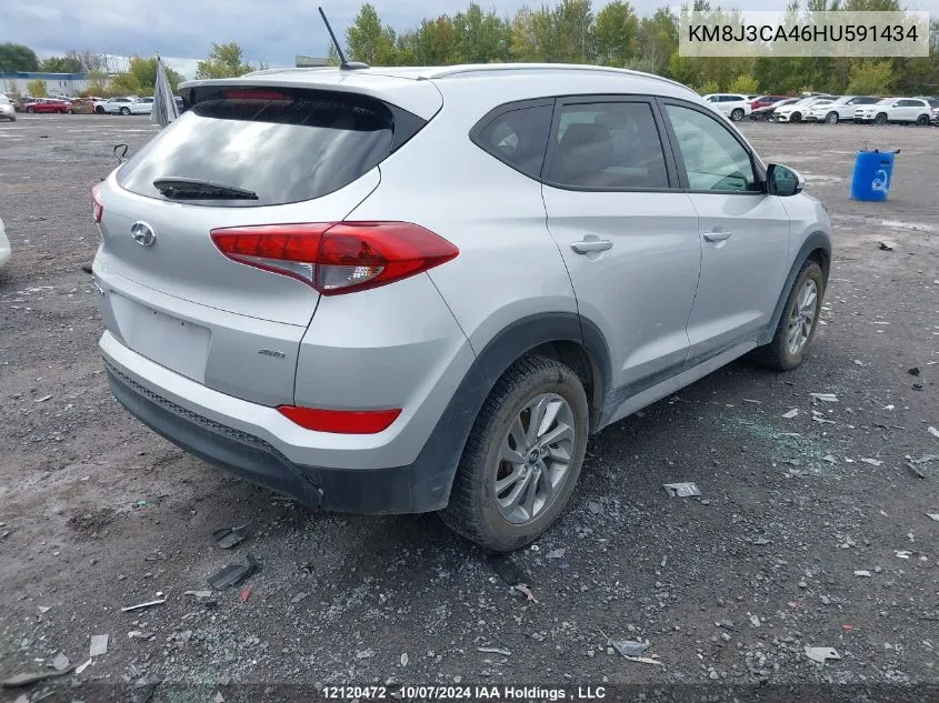 KM8J3CA46HU591434 2017 Hyundai Tucson Limited/Sport And Eco/Se