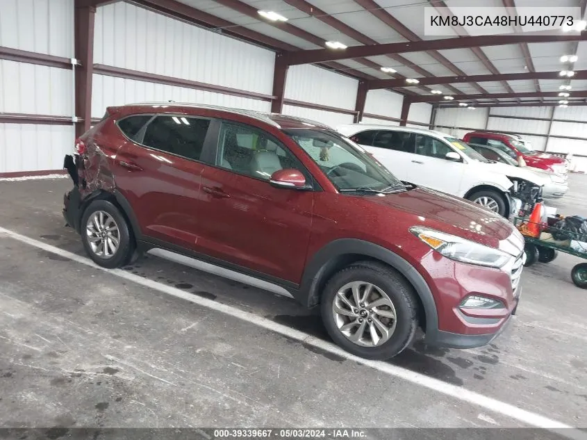 KM8J3CA48HU440773 2017 Hyundai Tucson Se Plus