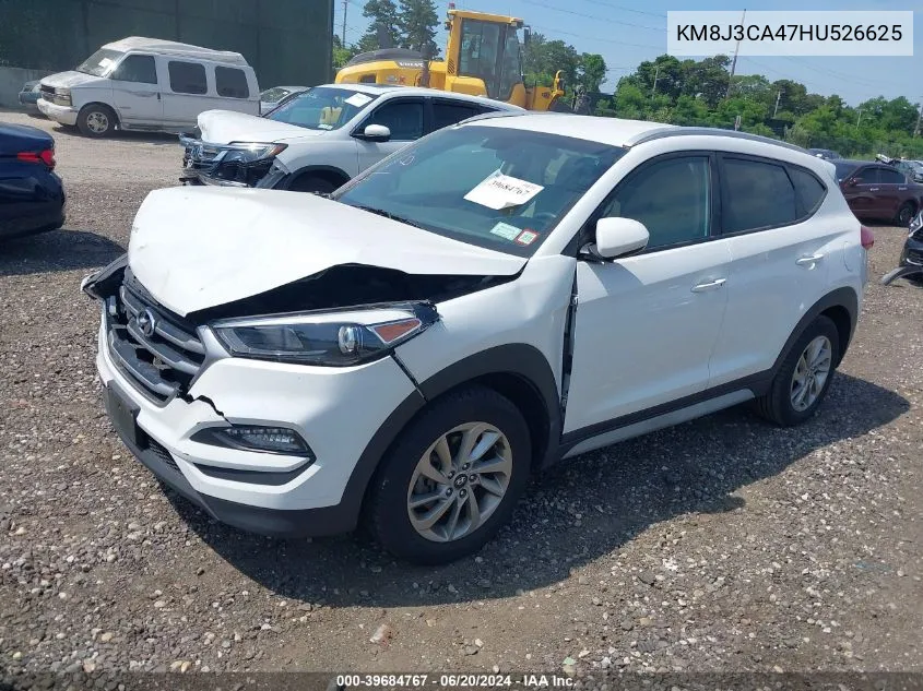 2017 Hyundai Tucson Se Plus VIN: KM8J3CA47HU526625 Lot: 39684767