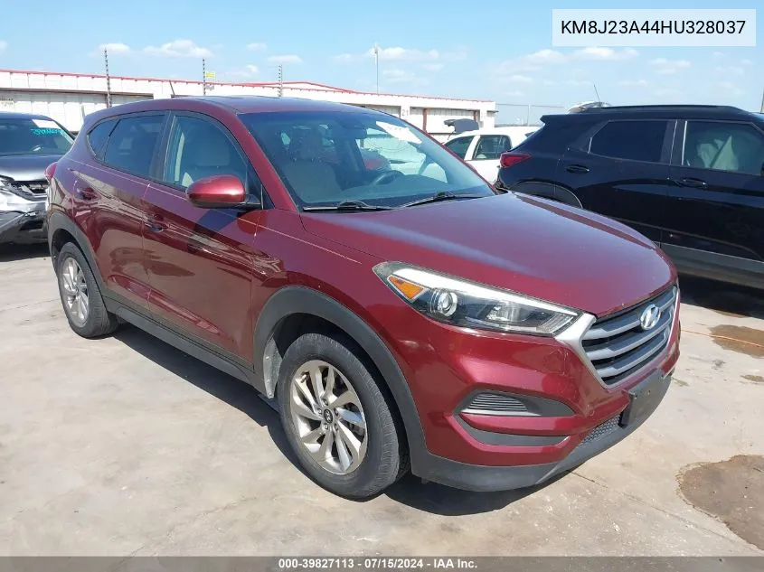 2017 Hyundai Tucson Se VIN: KM8J23A44HU328037 Lot: 39827113