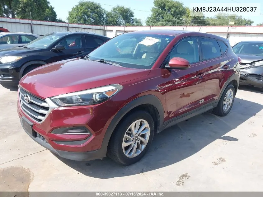 2017 Hyundai Tucson Se VIN: KM8J23A44HU328037 Lot: 39827113