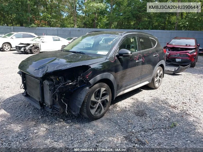 2017 Hyundai Tucson Limited/Sport And Eco/Se VIN: KM8J3CA20HU390644 Lot: 39963061