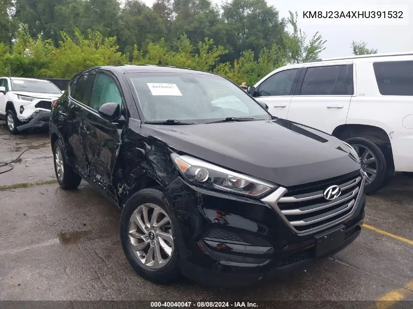 2017 Hyundai Tucson Se VIN: KM8J23A4XHU391532 Lot: 40040047