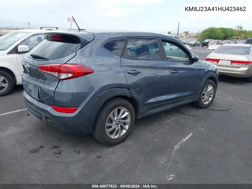 2017 Hyundai Tucson Se VIN: KM8J23A41HU423462 Lot: 40077522