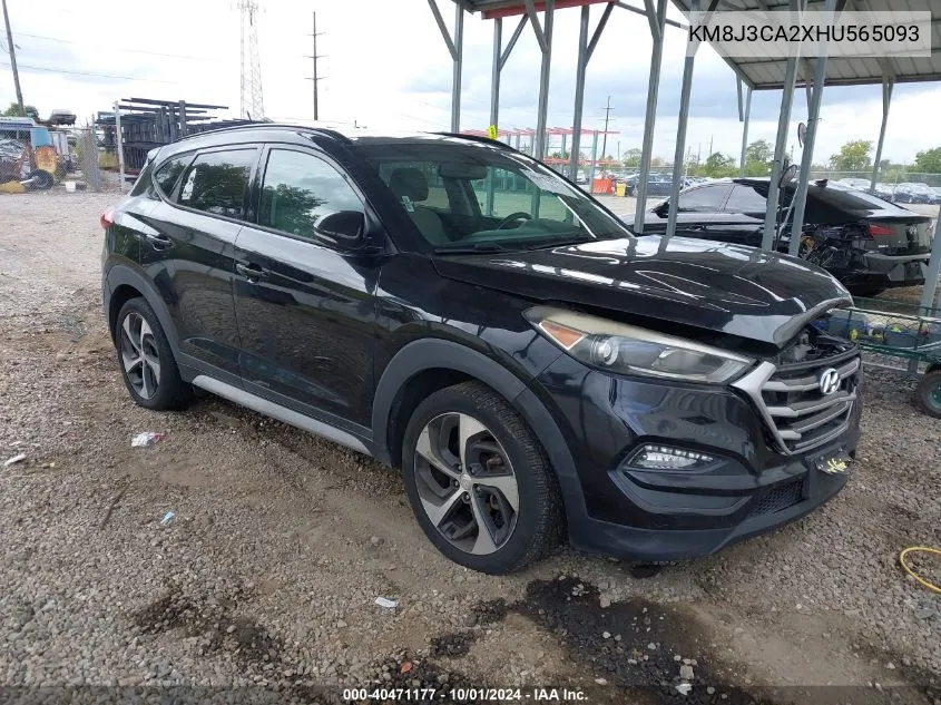 2017 Hyundai Tucson Value VIN: KM8J3CA2XHU565093 Lot: 40471177