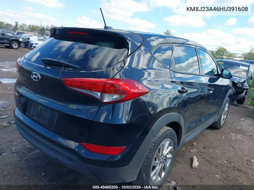 2017 Hyundai Tucson Se VIN: KM8J23A46HU391608 Lot: 40485205