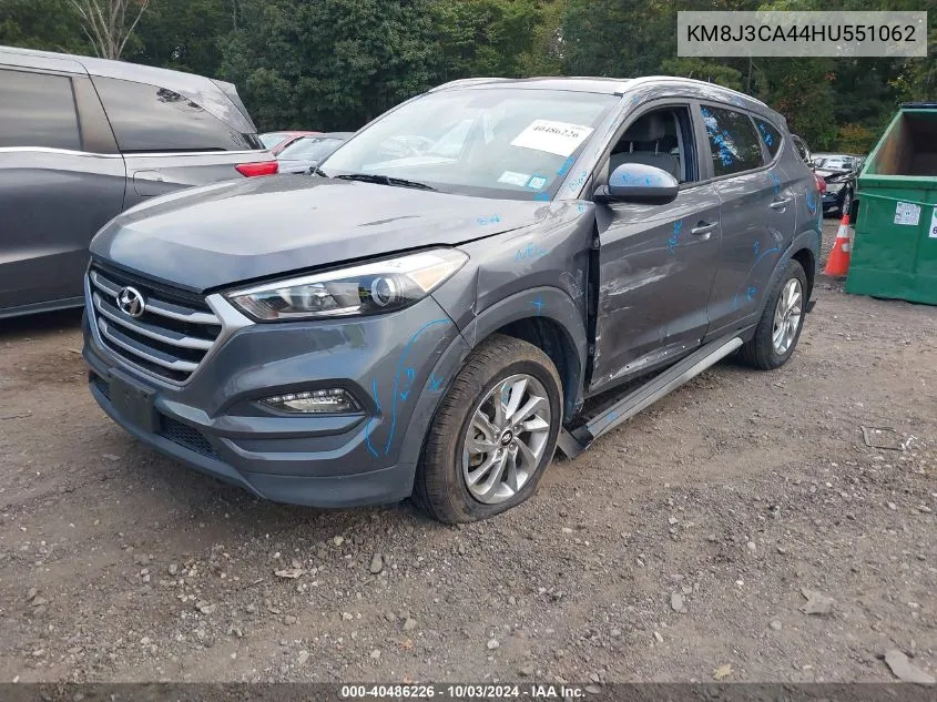 KM8J3CA44HU551062 2017 Hyundai Tucson Se