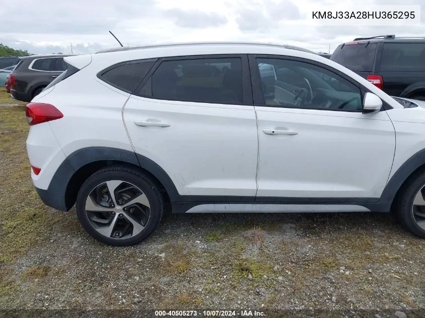 2017 Hyundai Tucson Sport VIN: KM8J33A28HU365295 Lot: 40505273