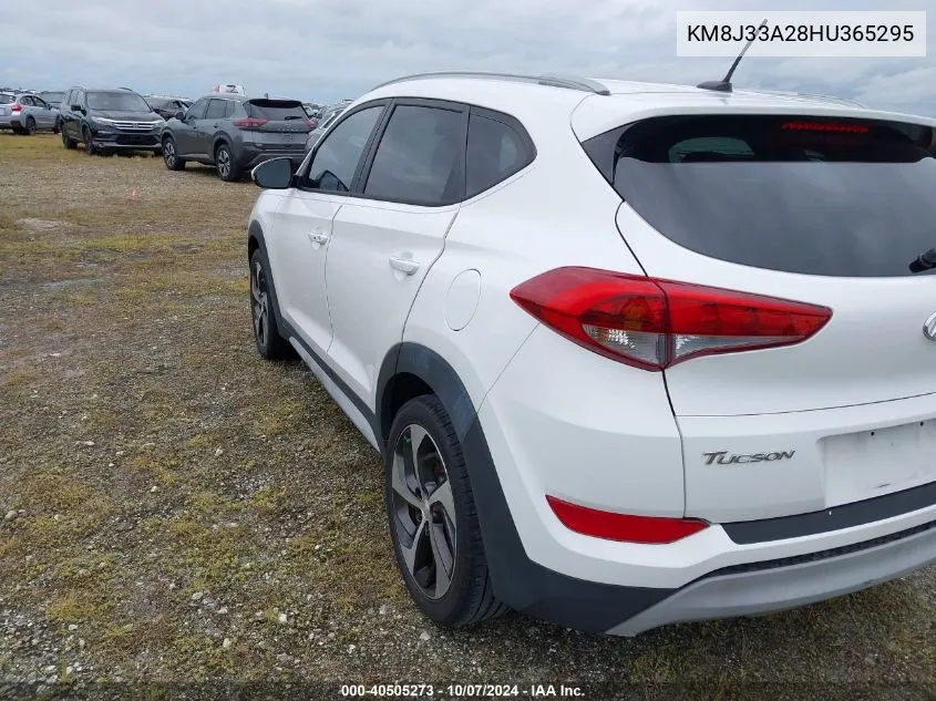 2017 Hyundai Tucson Sport VIN: KM8J33A28HU365295 Lot: 40505273