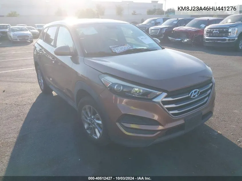 2017 Hyundai Tucson Se VIN: KM8J23A46HU441276 Lot: 40512427