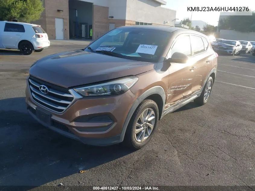 2017 Hyundai Tucson Se VIN: KM8J23A46HU441276 Lot: 40512427