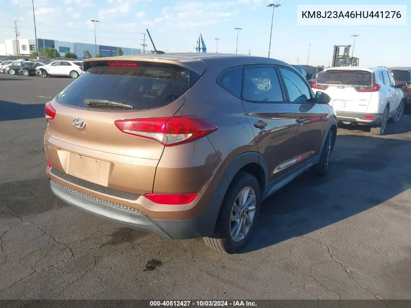 2017 Hyundai Tucson Se VIN: KM8J23A46HU441276 Lot: 40512427