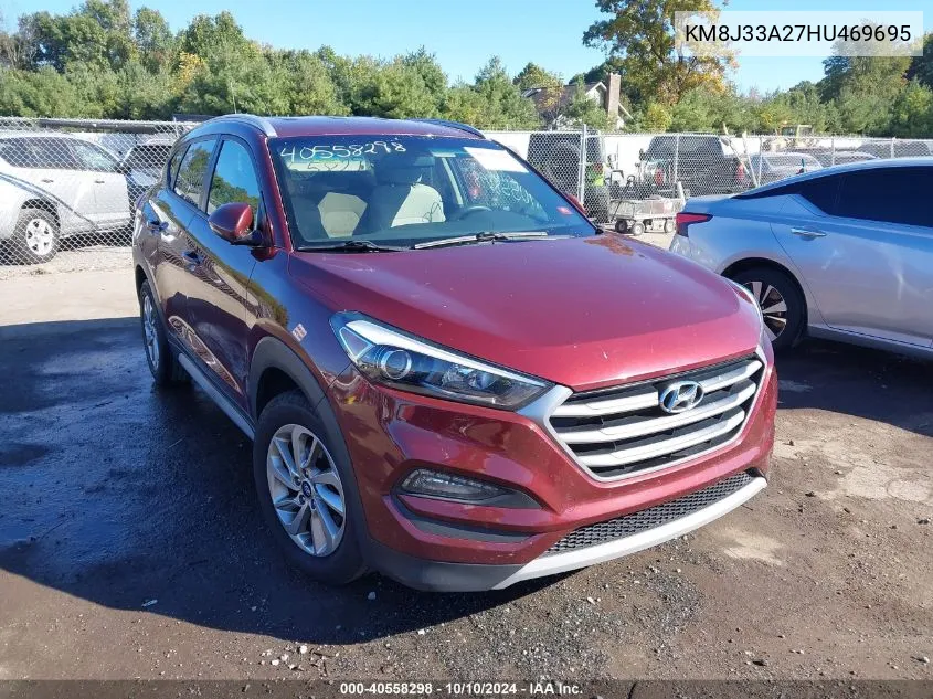 2017 Hyundai Tucson Eco VIN: KM8J33A27HU469695 Lot: 40558298