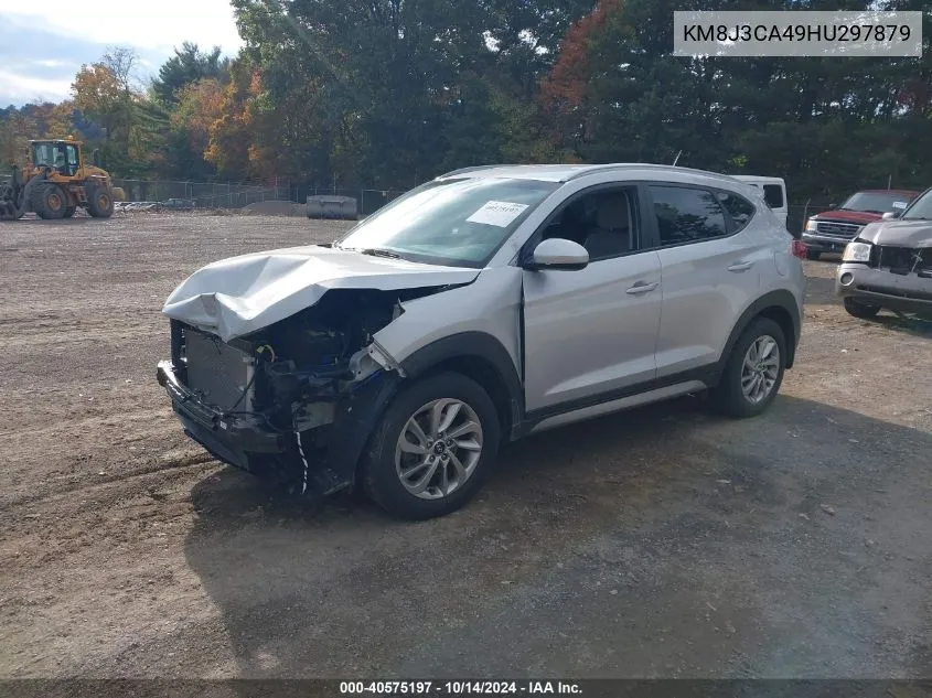 2017 Hyundai Tucson Se VIN: KM8J3CA49HU297879 Lot: 40575197