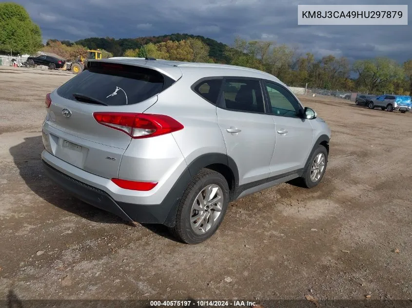 2017 Hyundai Tucson Se VIN: KM8J3CA49HU297879 Lot: 40575197