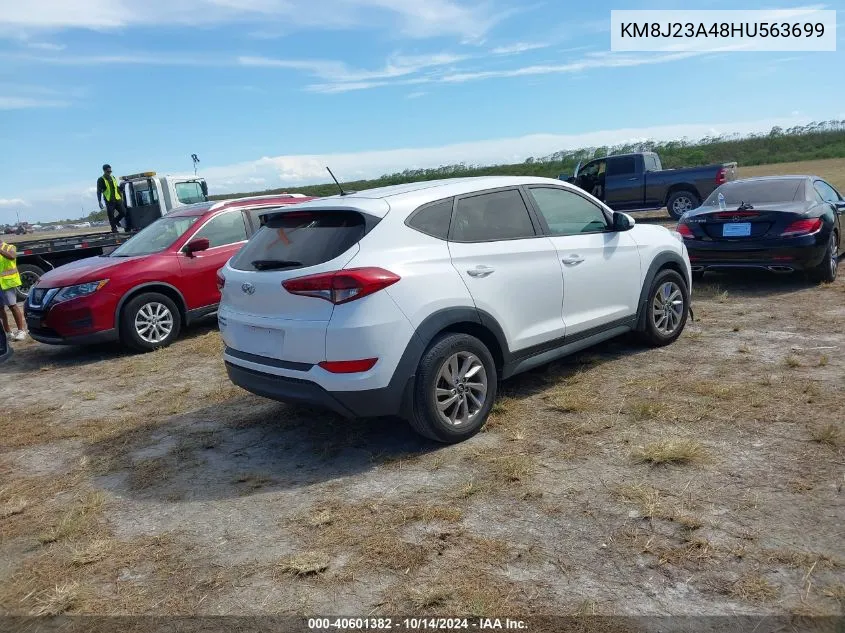 KM8J23A48HU563699 2017 Hyundai Tucson Se