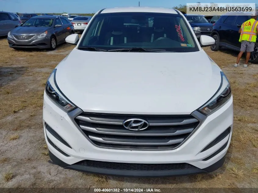 KM8J23A48HU563699 2017 Hyundai Tucson Se