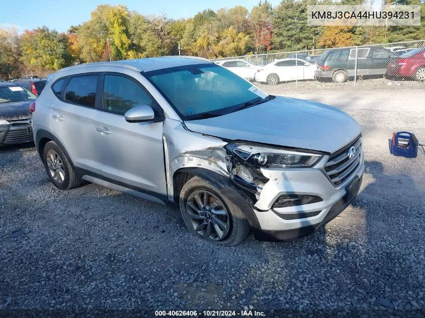 2017 Hyundai Tucson Limited/Sport And Eco/Se VIN: KM8J3CA44HU394231 Lot: 40626406