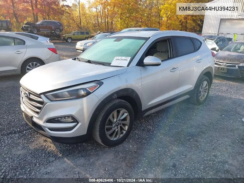 2017 Hyundai Tucson Limited/Sport And Eco/Se VIN: KM8J3CA44HU394231 Lot: 40626406