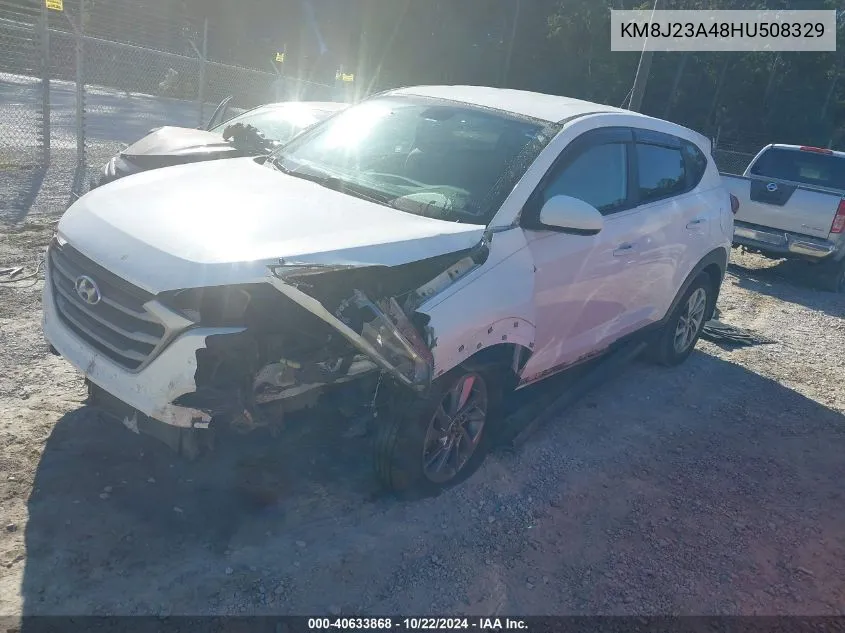 KM8J23A48HU508329 2017 Hyundai Tucson Se