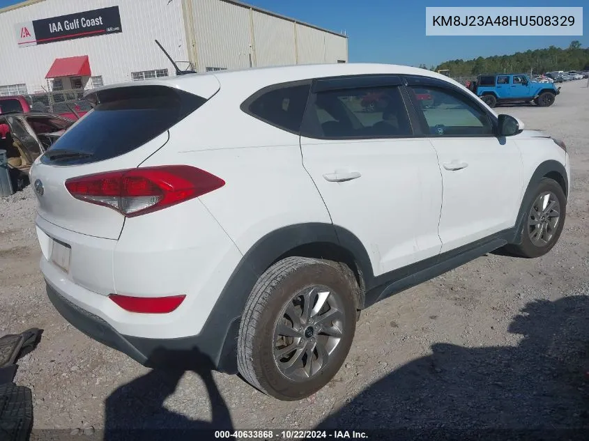 KM8J23A48HU508329 2017 Hyundai Tucson Se