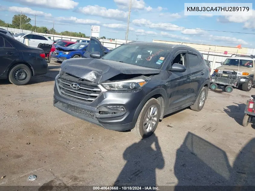 KM8J3CA47HU289179 2017 Hyundai Tucson Se