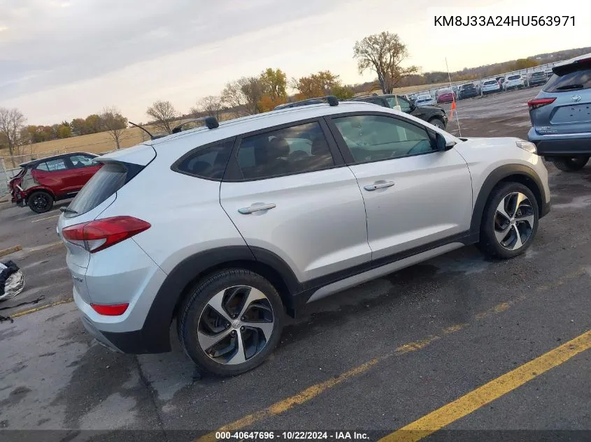 KM8J33A24HU563971 2017 Hyundai Tucson Sport