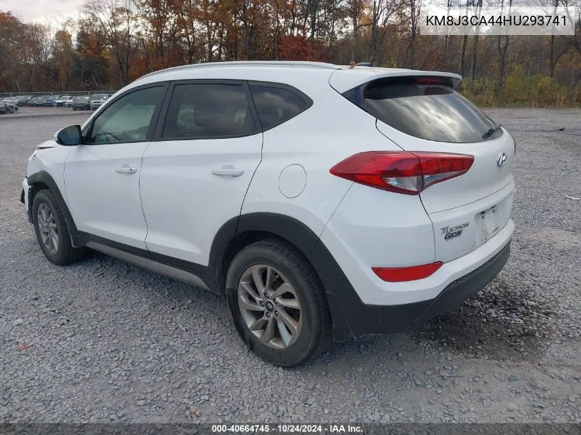 2017 Hyundai Tucson Se VIN: KM8J3CA44HU293741 Lot: 40664745