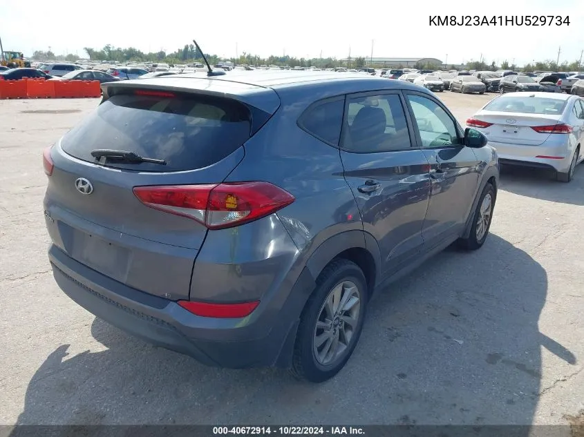 KM8J23A41HU529734 2017 Hyundai Tucson Se