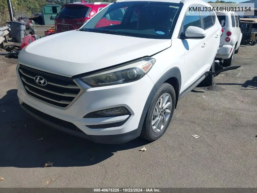 KM8J33A44HU311154 2017 Hyundai Tucson Se