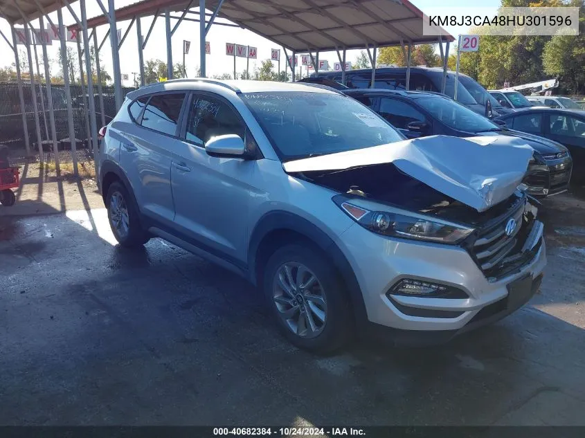 2017 Hyundai Tucson Se VIN: KM8J3CA48HU301596 Lot: 40682384