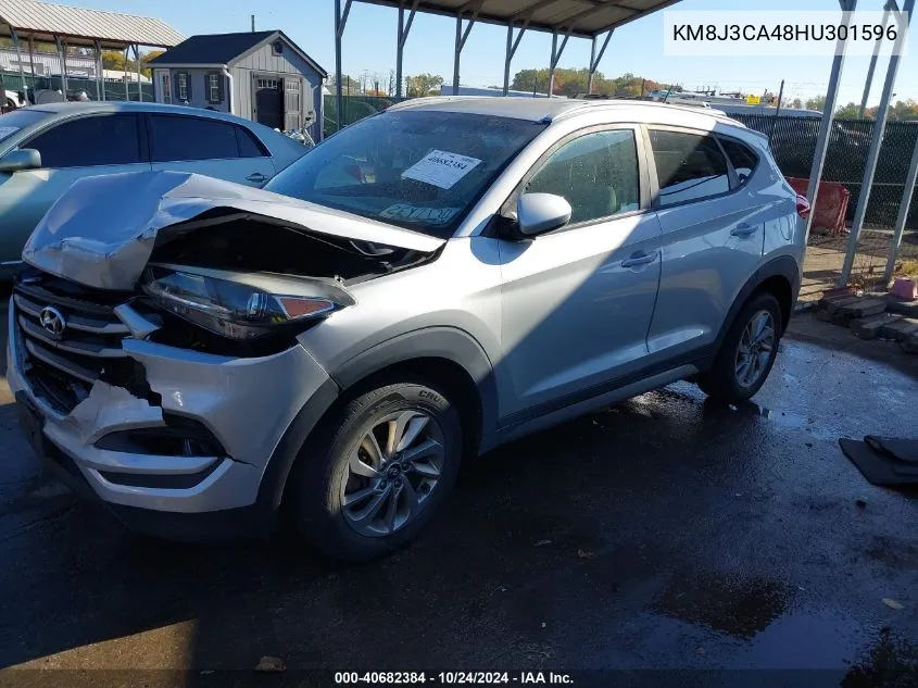 2017 Hyundai Tucson Se VIN: KM8J3CA48HU301596 Lot: 40682384