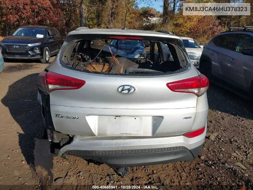 KM8J3CA46HU378323 2017 Hyundai Tucson Se