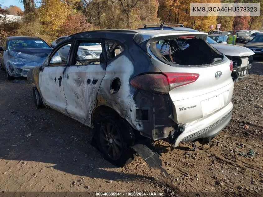 2017 Hyundai Tucson Se VIN: KM8J3CA46HU378323 Lot: 40685941