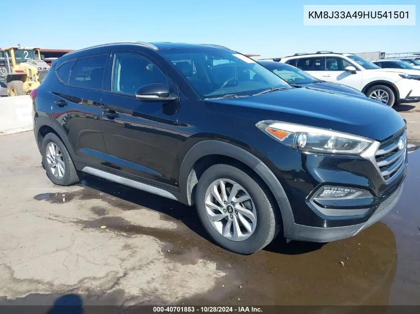 KM8J33A49HU541501 2017 Hyundai Tucson Se Plus