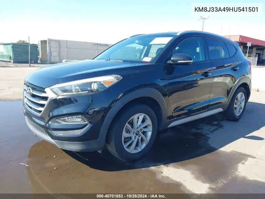 KM8J33A49HU541501 2017 Hyundai Tucson Se Plus