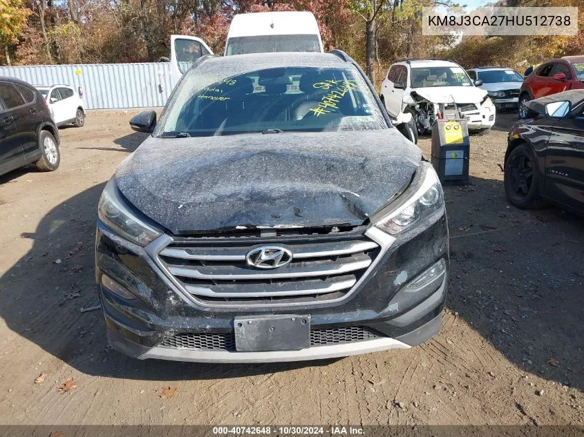 KM8J3CA27HU512738 2017 Hyundai Tucson Night