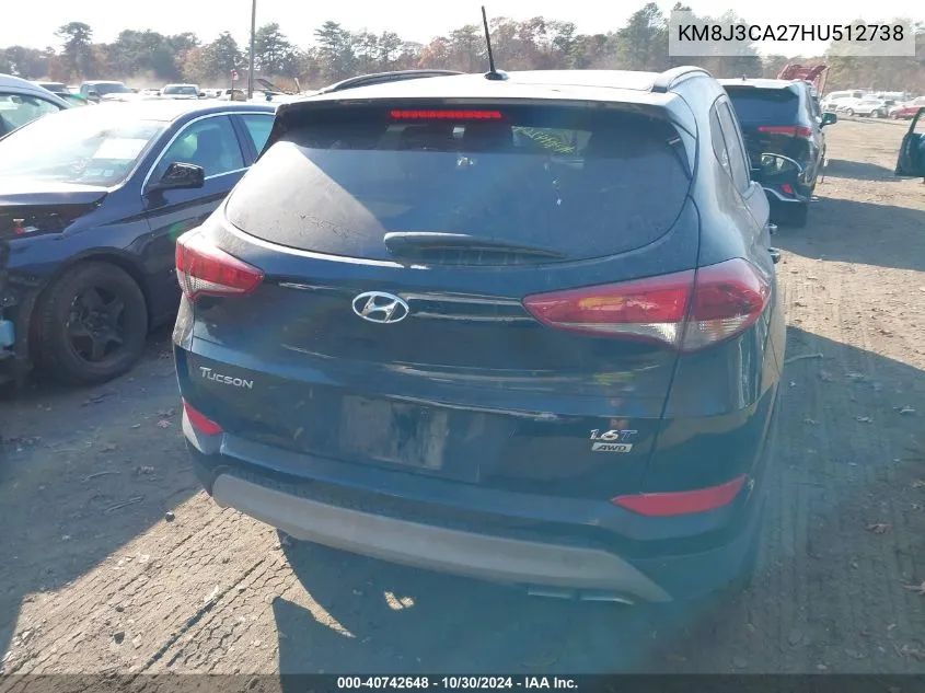 KM8J3CA27HU512738 2017 Hyundai Tucson Night