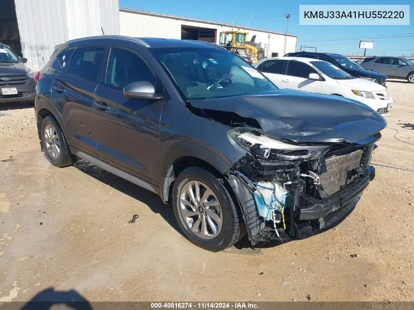 KM8J33A41HU552220 2017 Hyundai Tucson Se