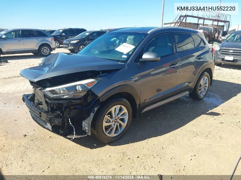 KM8J33A41HU552220 2017 Hyundai Tucson Se