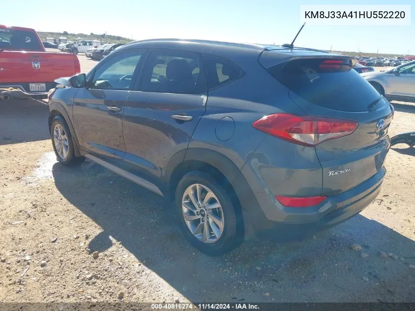 KM8J33A41HU552220 2017 Hyundai Tucson Se