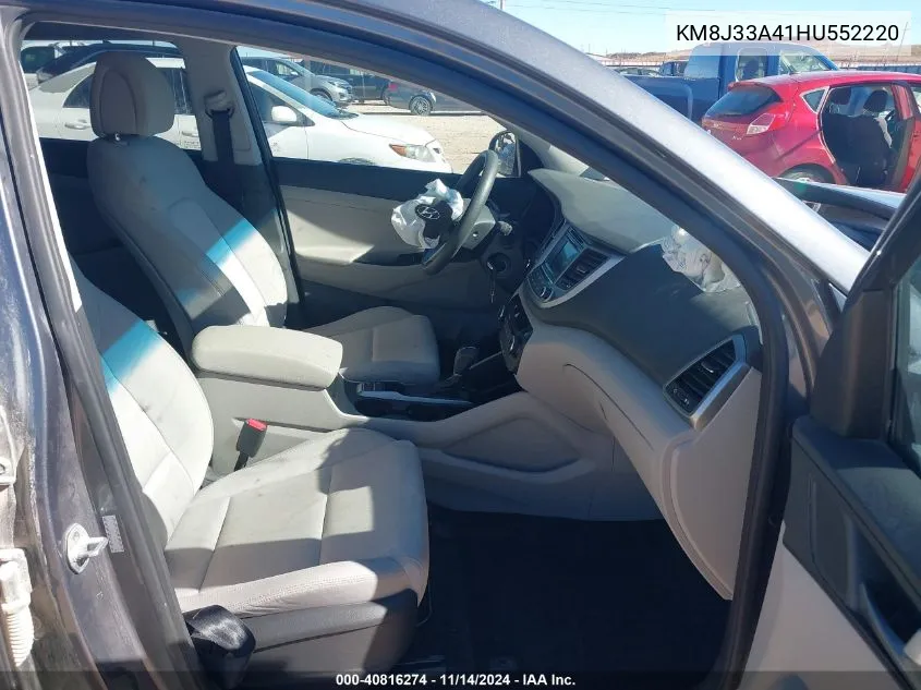 KM8J33A41HU552220 2017 Hyundai Tucson Se