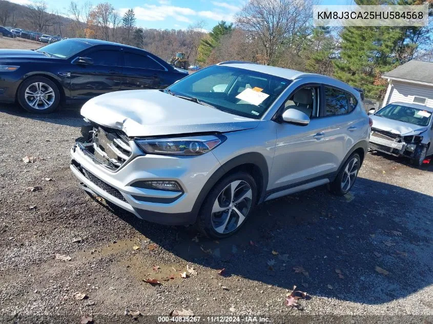 2017 Hyundai Tucson Sport VIN: KM8J3CA25HU584568 Lot: 40835267