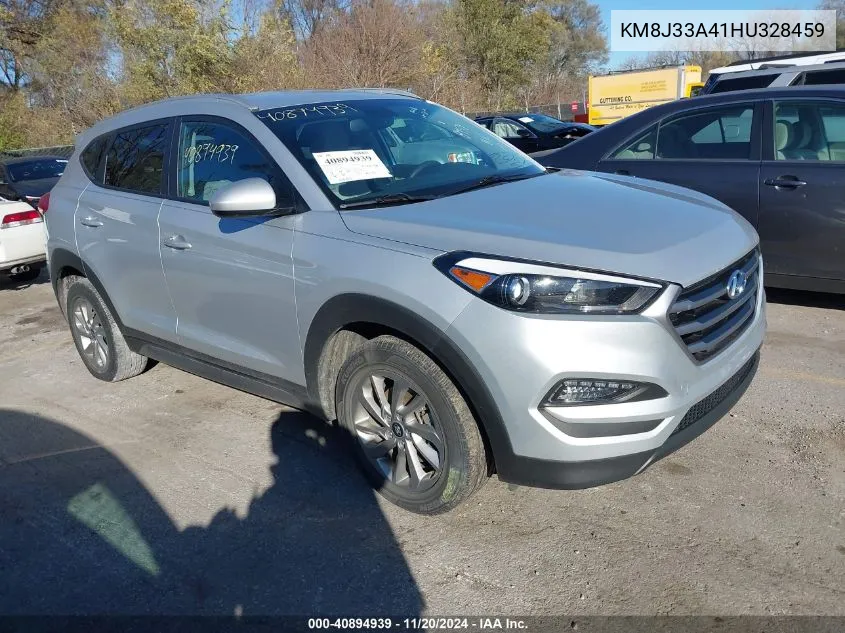 2017 Hyundai Tucson Se VIN: KM8J33A41HU328459 Lot: 40894939