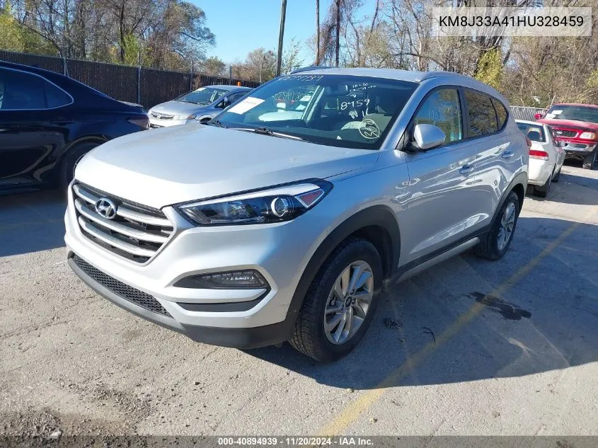 2017 Hyundai Tucson Se VIN: KM8J33A41HU328459 Lot: 40894939